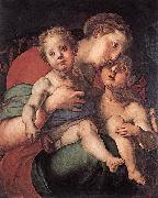 Madonna and Child with the Young St John Pontormo